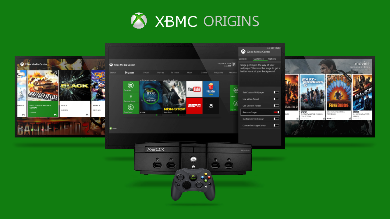 Kodi maintenant disponible en téléchargement sur Xbox One.