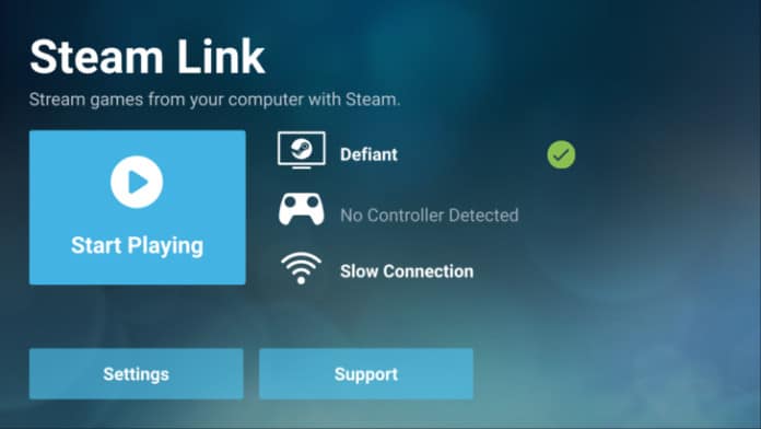 Steam Link : jouer à des jeux PC sur votre smartphone .
