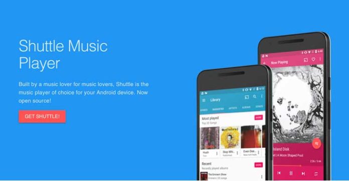 Shuttle Music Player pour Android