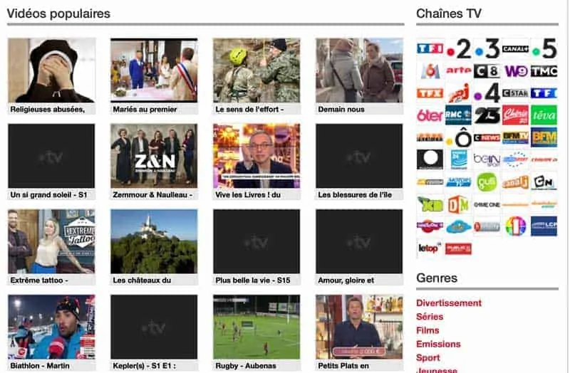 chaînes de télévision en France