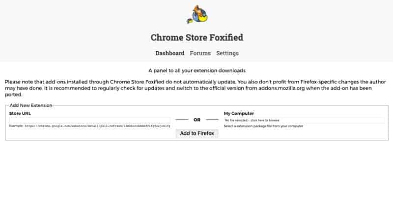 chrome-store-foxified