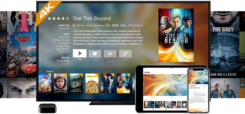 Profitez des films, séries et musiques en streaming local sur son Apple TV