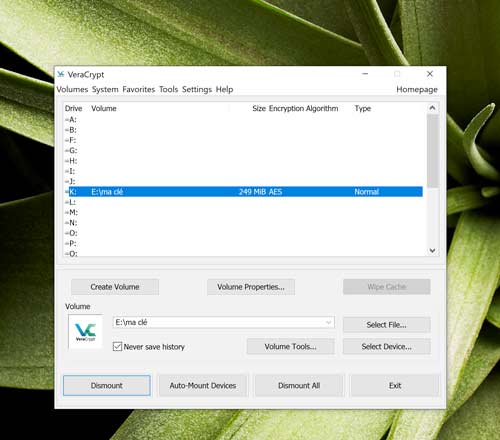 Comment sécuriser des fichiers sensibles sur votre PC avec VeraCrypt créer mount encrypted volume