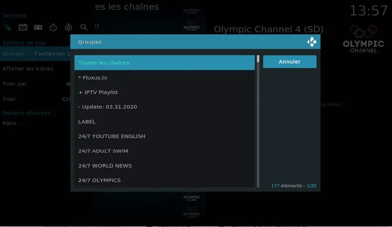 pvr groups channels