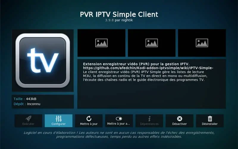 pvr installer configurer