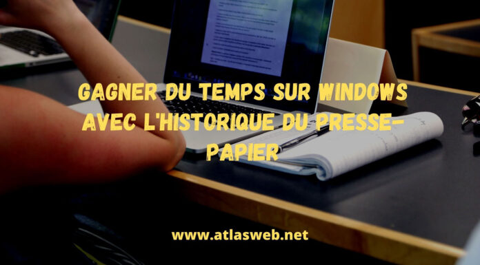 Gagner du temps sur Windows avec l'historique du presse-papier