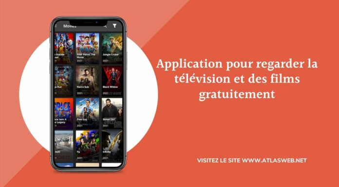 Application pour regarder la télévision et des films gratuitement