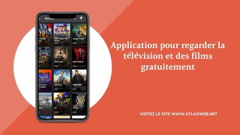 Application pour regarder la télévision et des films gratuitement