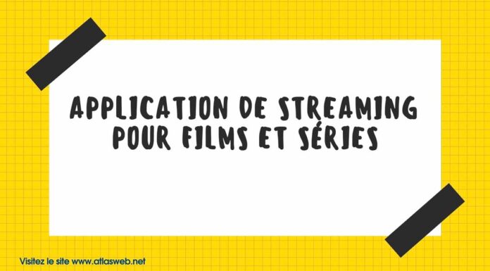 Application de streaming pour films et séries