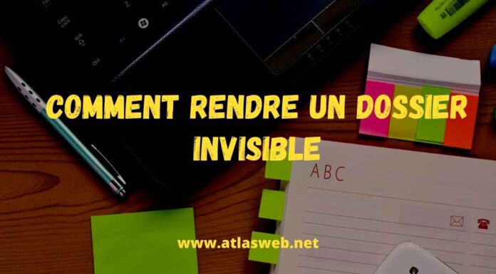 Comment rendre un dossier invisible