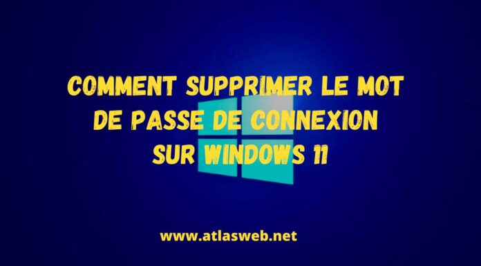 Comment supprimer le mot de passe de connexion sur Windows 11