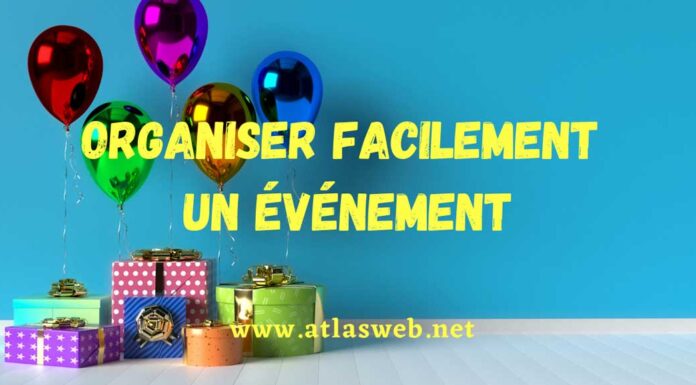 Organiser facilement un événement