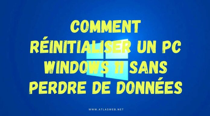 Comment réinitialiser un PC Windows 11 sans perdre de données