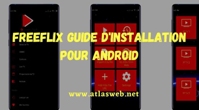 FreeFlix Guide d'installation pour Android