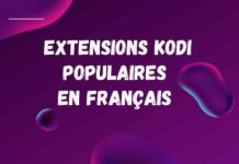 extensions Kodi populaires en français :