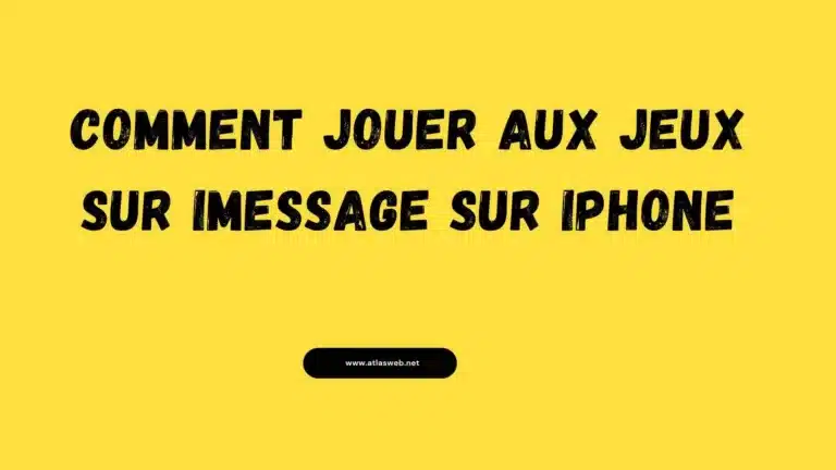 Comment jouer aux jeux sur iMessage sur iPhone