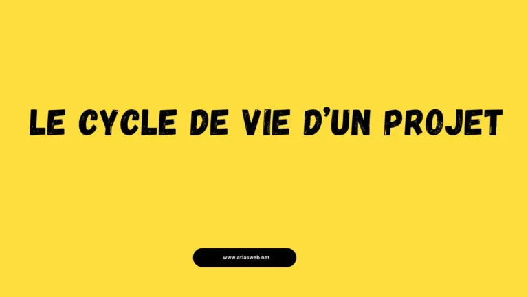 cycle de vie projet